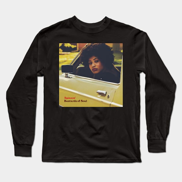 Bastards of Soul Spinnin' Long Sleeve T-Shirt by Eastwood Music Group